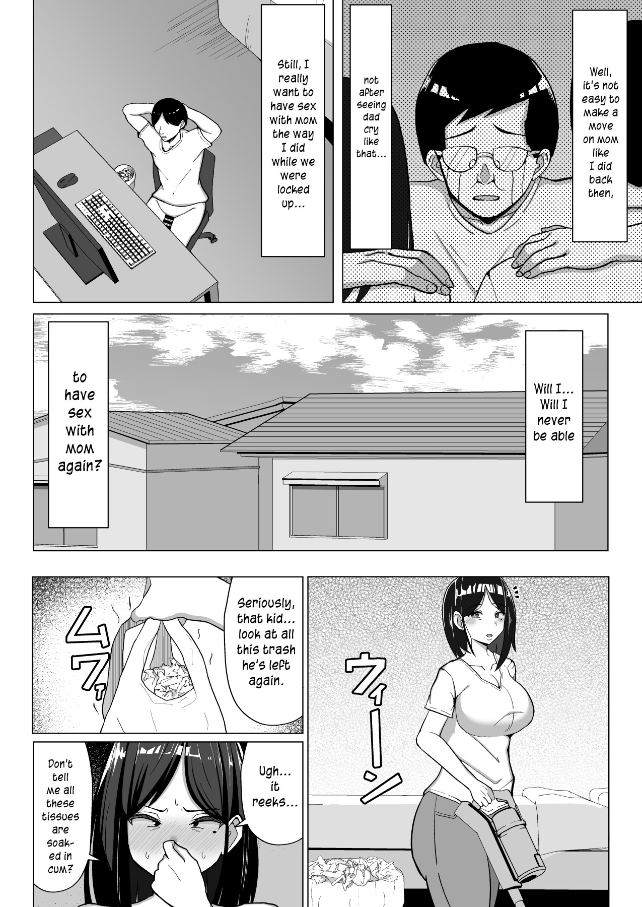 Hentai Manga Comic-A Room I Can't Leave Without Having Incestuous Sex With My Mom: My Nagging Mother and Rebellious Me-Chapter 2-47